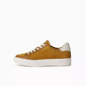 Rag & Bone Women's Army Low-Top Sneaker in Golden Brown Suede